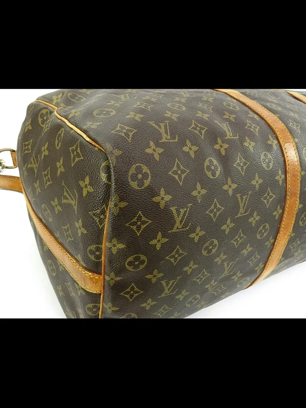 Louis Vuitton Brown Monogram Keepall Duffel Bag